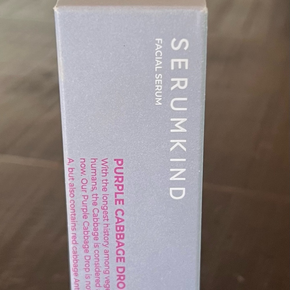 SERUMKIND NEW Sealed Purple Cabbage Drop Facial Serum